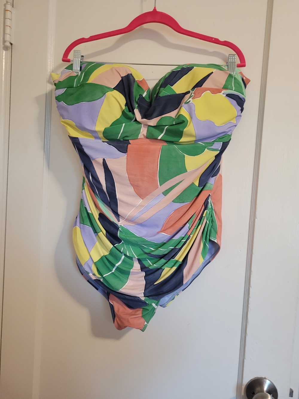 Women's Artesand One piece Colorful Swim suit